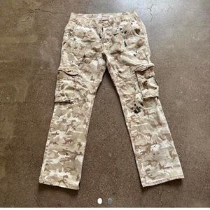 Y2K Camo Cargo Pants